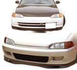 92-95 HONDA CIVIC EG 2/3DR SPOON STYLE FRONT LIP PU UNPAINT