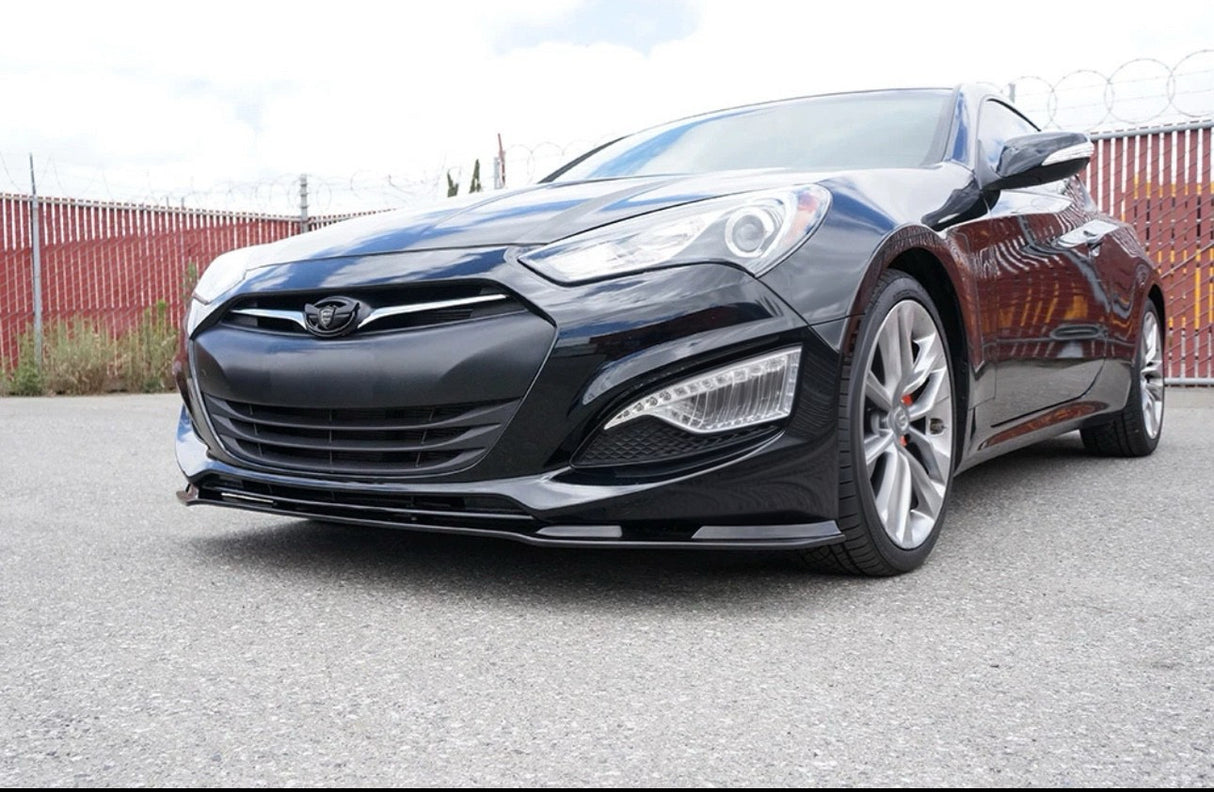 2013-2016 Hyundai Genesis Coupe 2dr CK Style Front Bumper Lip (Urethane)