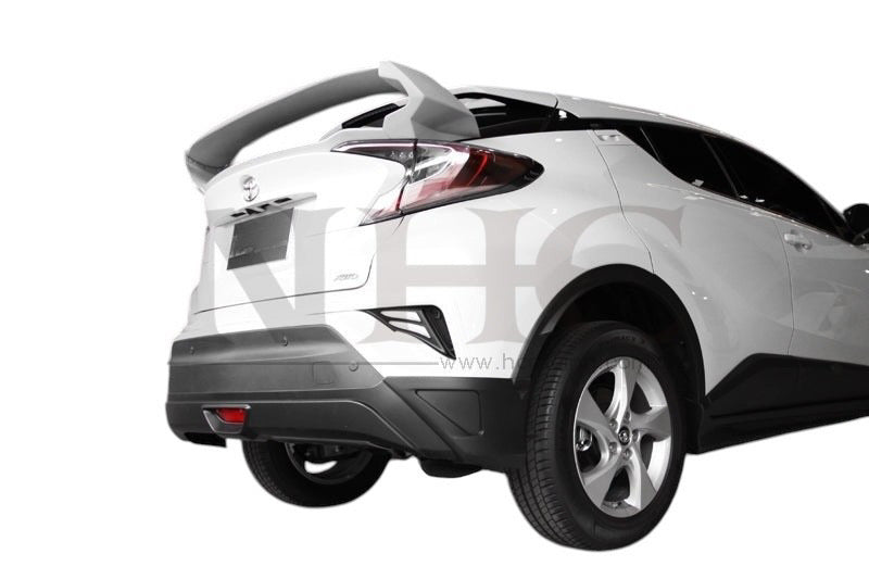 18-20 TOYOTA JDM CHR CH-R VERSION 2 REAR LIP PP UNPAINT BLACK