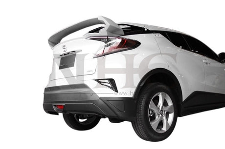 18-20 TOYOTA JDM CHR CH-R VERSION 2 REAR LIP PP UNPAINT BLACK