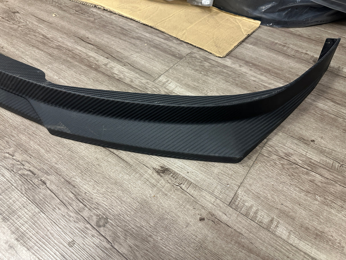 03-05 HONDA ACCORD 4DR HC-1 STYLE FRONT LIP PP CARBON LOOK OPEN BOX