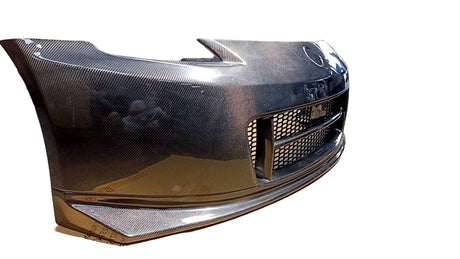 2003-2008 350Z Front Bumper w/Lip Nismo V.2 Style (fiberglass/carbon)