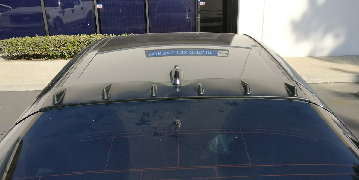 Prius Diffuzer 16-22 TOYOTA PRIUS BASE REAR ROOF DIFFUSER SPOILER PLASTIC BLACK – ABS ...
