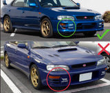97-00 SUBARU IMPREZA GC8 2.5RS STI-STYLE FRONT LIP (PP)