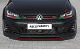 14-20 VW MK7 GOLF 7 GTI OET STYLE FRONT LIP PP UNPAINT