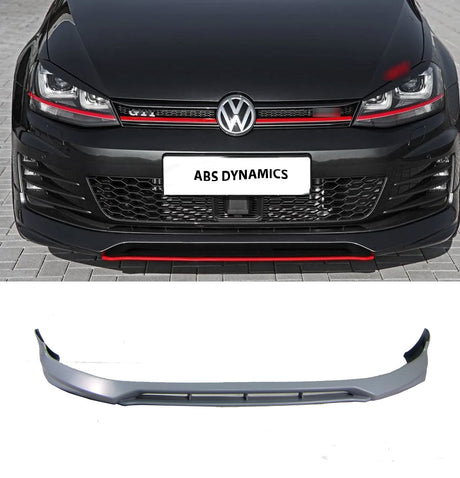 14-20 VW MK7 GOLF 7 GTI OET STYLE FRONT LIP PP UNPAINT