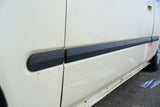 96-00 HONDA CIVIC 2/3DR SIDE DOOR MOLDING SET CARBON LOOK PLASTIC
