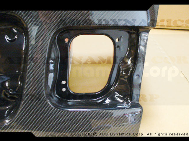 96-00 HONDA CIVIC 2DR CARBON FIBER TRUNK LID