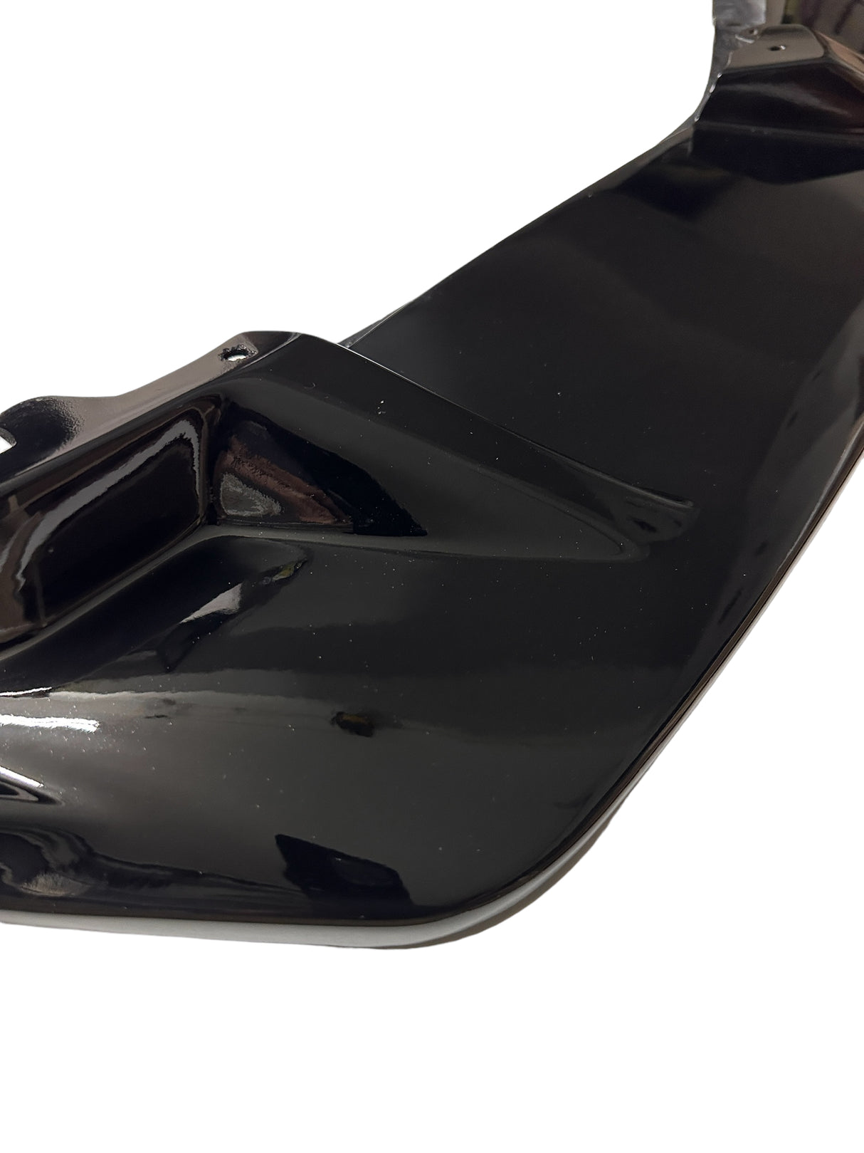 17-21 HONDA FK8 TYPE-R CIVIC JS STYLE FRONT BUMPER LIP FRP GLOSS BLACK