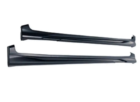 18-20 TOYOTA JDM CHR CH-R 5DR V2 SIDE SKIRT SET 2PCS  PP UNPAINT BLACK