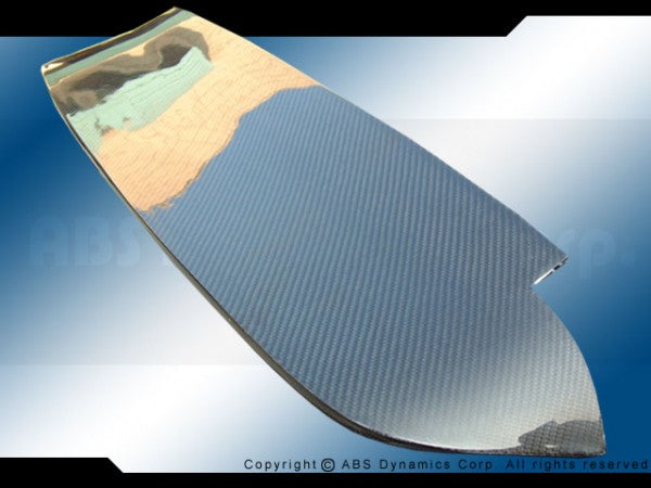 92-95 HONDA CIVIC 3DR HATCH BACK SPOON CARBON FIBER SPOILER 1PC