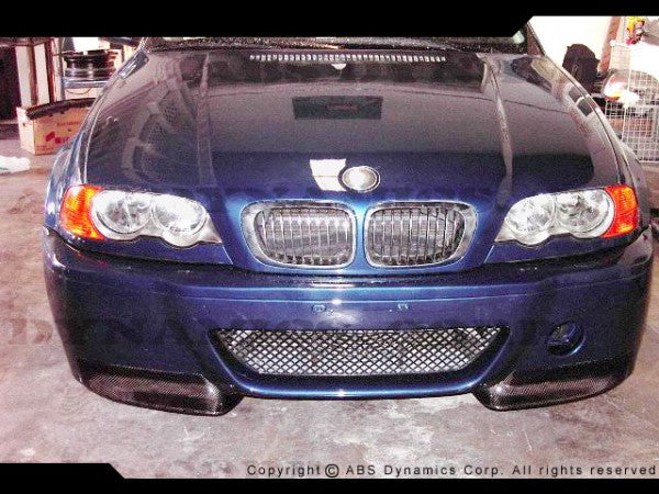 1999-2005 BMW E46 4DR Front Bumper CSL Style (plastic)
