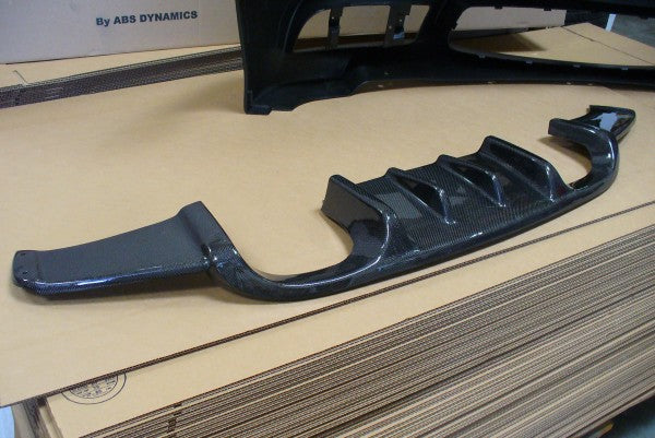 E92 M3 Rear Diffuser H3 Style(Carbon)