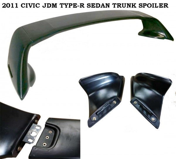 12-14 HONDA CIVIC 4D T-R SPOILER ABS