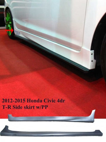 9th gen deals civic side skirts