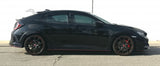 17-21 HONDA CIVIC FK7 FK8 TYPE-R 5DR SIDE DOOR WINDOW VISOR RAIN GUARD SET 4PCS