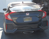 16-20 HONDA CIVIC 4DR TYPE-R STYLE REAR TRUNK SPOILER ABS PLASTIC