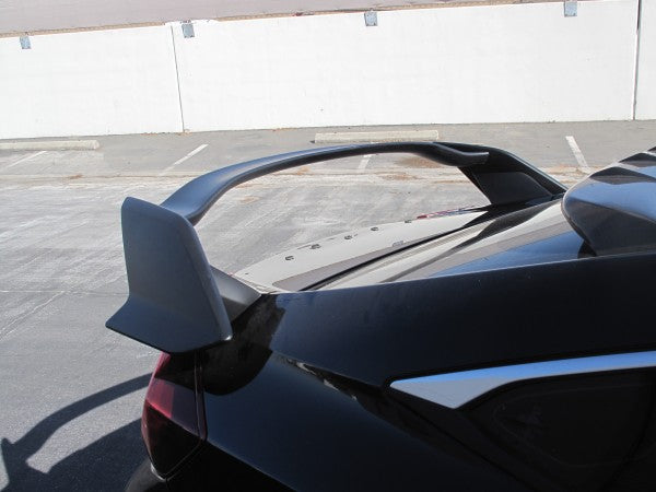16-20 HONDA CIVIC 4DR TYPE-R STYLE REAR TRUNK SPOILER ABS PLASTIC