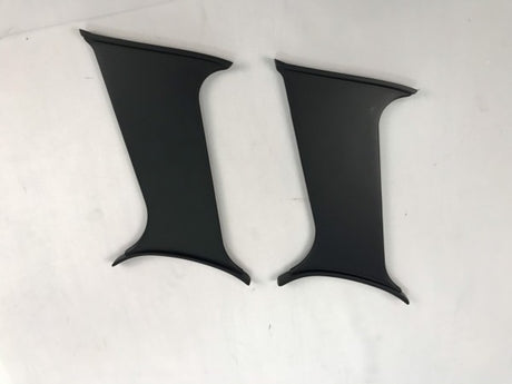 17-20 HONDA CIVIC 5DR TYPE-R REAR TRUNK SPOILER ADD ON STABILIZER V2 W/O HOLE SET BLACK