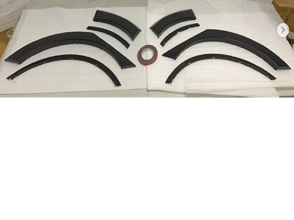 8pc Unpainted Wide Body Fender Flare Kit For Honda Civic Sedan 2016-2021 Type R Style