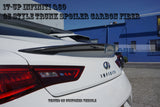 17-21 INFINITI Q60 COUPE OE-STYLE REAR TRUNK SPOILER WING CARBON FIBER