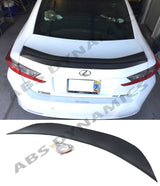 15-20 LEXUS RC200T/RC300/RC350 MATTE BLACK DT REAR TRUNK SPOILER WING UNPAINTED