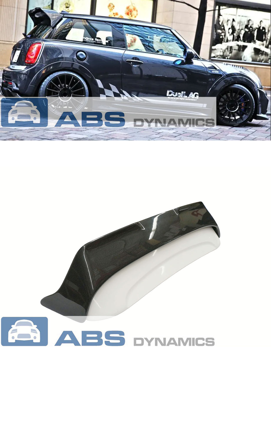 14-21 MINI COOPER F56 DAG STYLE SPOILER (CARBON FIBER W/ FIBER GLASS) – ABS  Dynamics