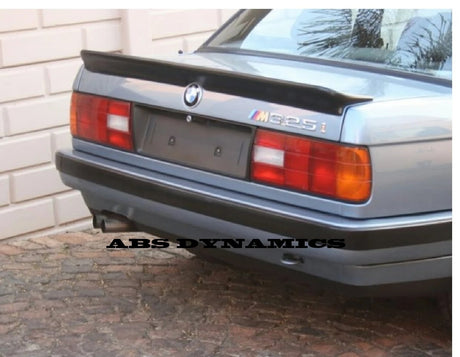 85-91 BMW E30 3-SERIES 2DR & 4DR MTECH 1 TRUNK LID SPOILER (ABS)