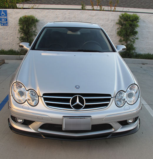 08-10 MERCEDES CLK550 W209 AMG STYLE CARBON FIBER FRONT LOWER