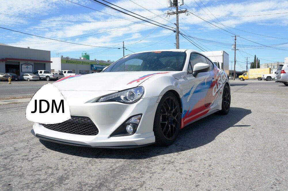 12-16 Scion FRS GV-STYLE FRONT LIP + LOWER SPLITTER (URETHANE)