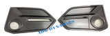 16-21 HONDA CIVIC 2020 STYLE TYPE-R FRONT FOGLIGHT GRILL COVER WITH SPEAR REPLACEMENT (NOT FOR OEM BUMPER)