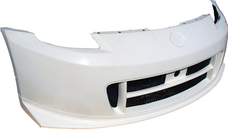 2003-2008 350Z Front Bumper w/Lip Nismo V.2 Style (fiberglass/carbon)
