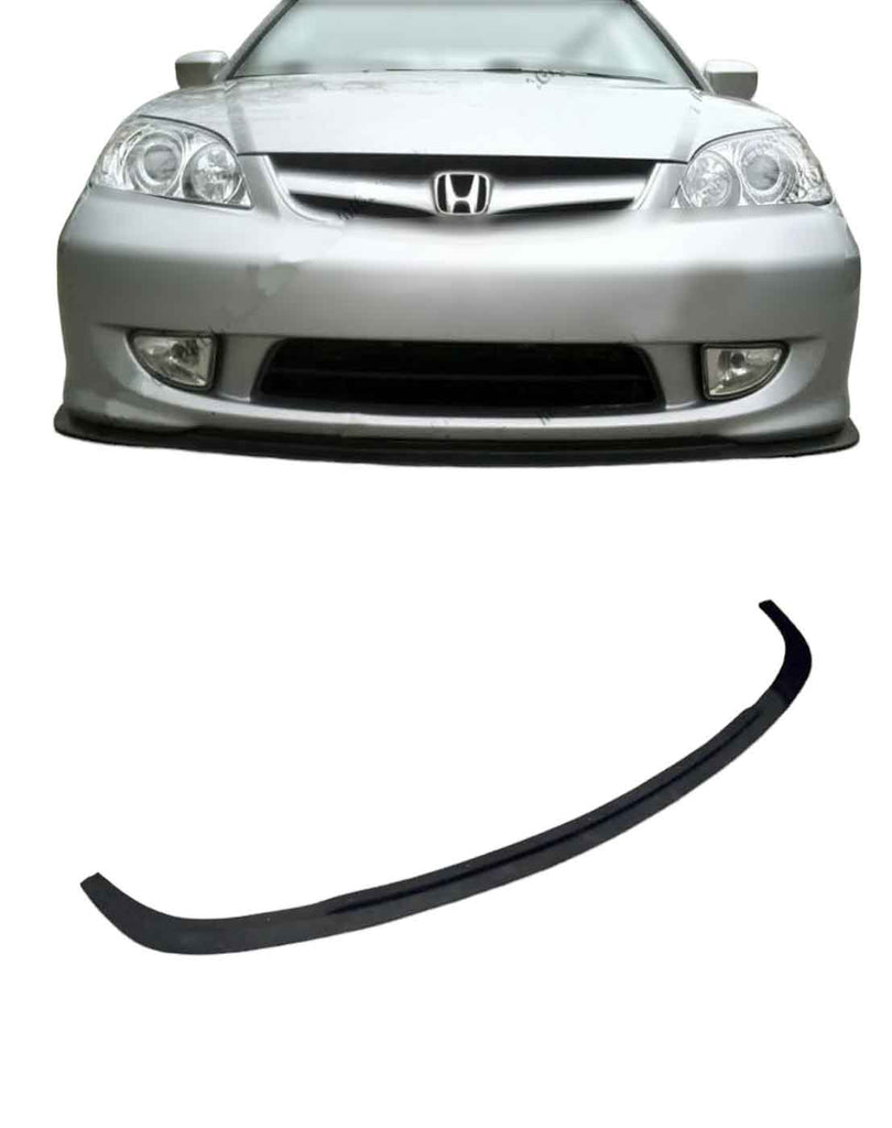 04-05 HONDA CIVIC JDM TYPE-A FRONT BUMPER LOWER LIP SPOILER (PU) – ABS ...