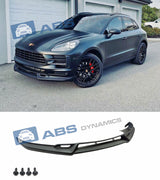 19-21 PORSCHE MACAN BASE/ S TA STYLE FRONT LOWER SPOILER LIP PU