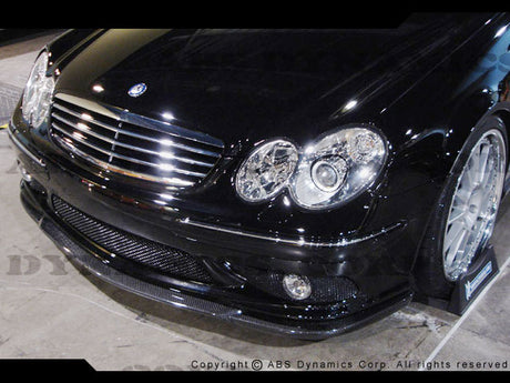 03-06 MERCEDES E55 W211 AMG CARBON FIBER FRONT LOWER SPOILER