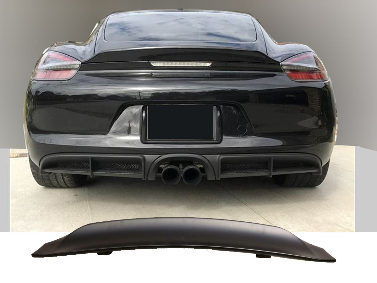 13-16 PORSCHE 981 CAYMAN GT4 DUCK TAIL TRUNK SPOILER WING