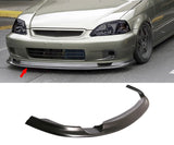 99-00 EK Honda Civic 2/3/4DR GV-Style Front Lip PU UNPAINT