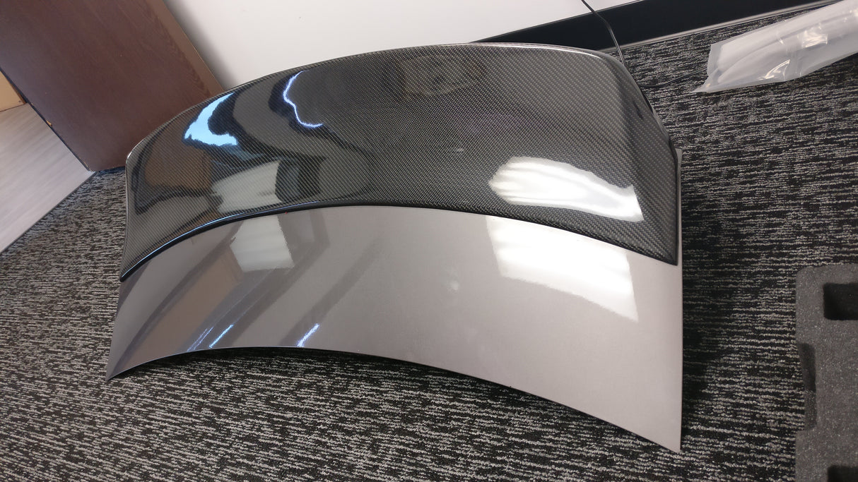 2013-15 Honda Civic 4Dr KS DUCK TAIL TRUNK SPOILER (CARBON FIBER)