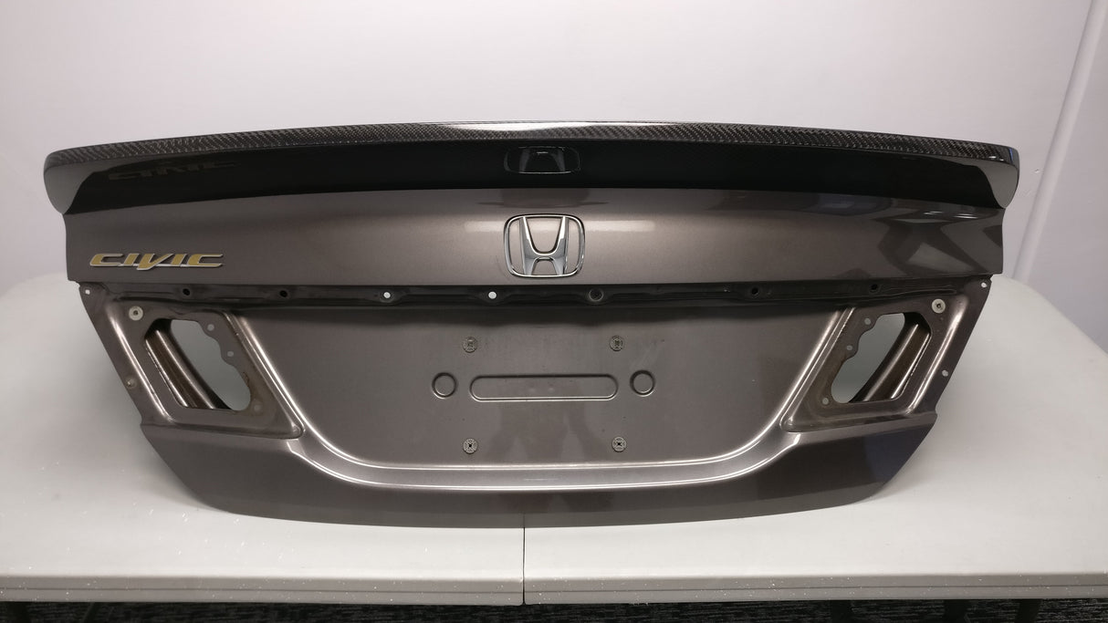 2013-15 Honda Civic 4Dr KS DUCK TAIL TRUNK SPOILER (CARBON FIBER)