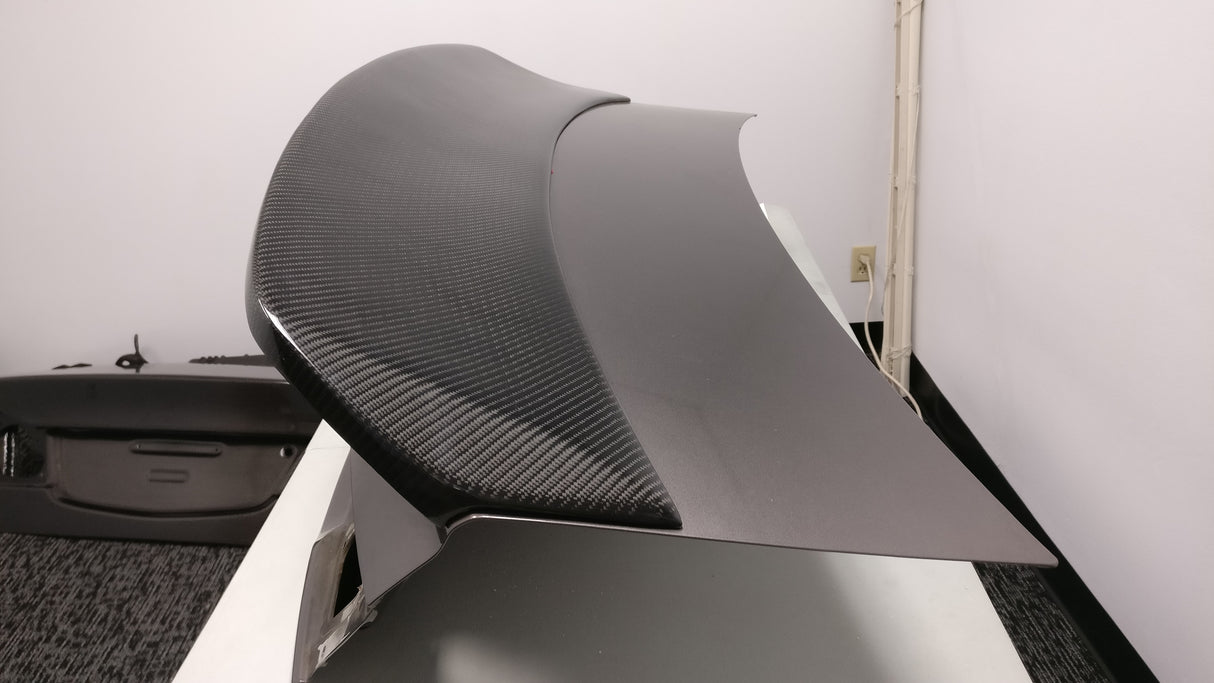 2013-15 Honda Civic 4Dr KS DUCK TAIL TRUNK SPOILER (CARBON FIBER)