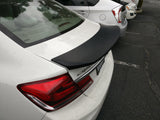 13-15 HONDA CIVIC 4DR TYPE-A REAR TRUNK DUCK TAIL SPOILER ABS UNPAINT