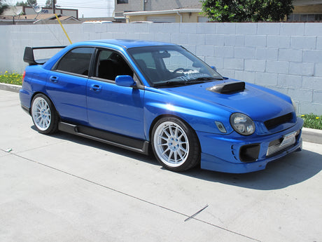 02-07 SUBARU IMPREZA WRX STI STYLE TRUNK SPOILER ABS