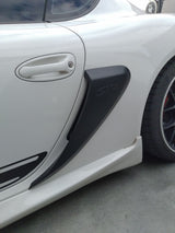 05-12 PORSCHE CAYMAN / BOXSTER (987) GT4 STYLE SIDE SCOOP PP PLASTIC UNPAINT