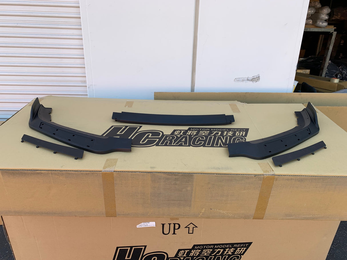 16-18 HONDA CIVIC 10 GEN 4D GT-S STYLE FRONT FRONT LIP UNPAINT PP