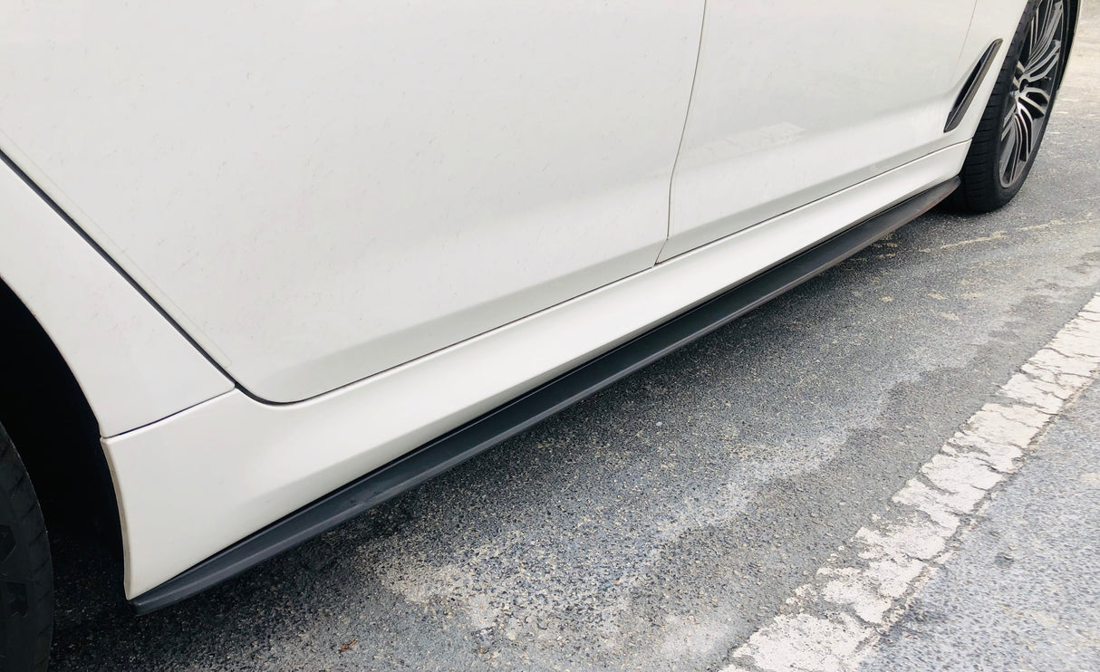 17-19 BMW G30 5-Series M PERFORMANCE SIDE SKIRT PANEL BOTTOM EXTENSION 2PCS PP
