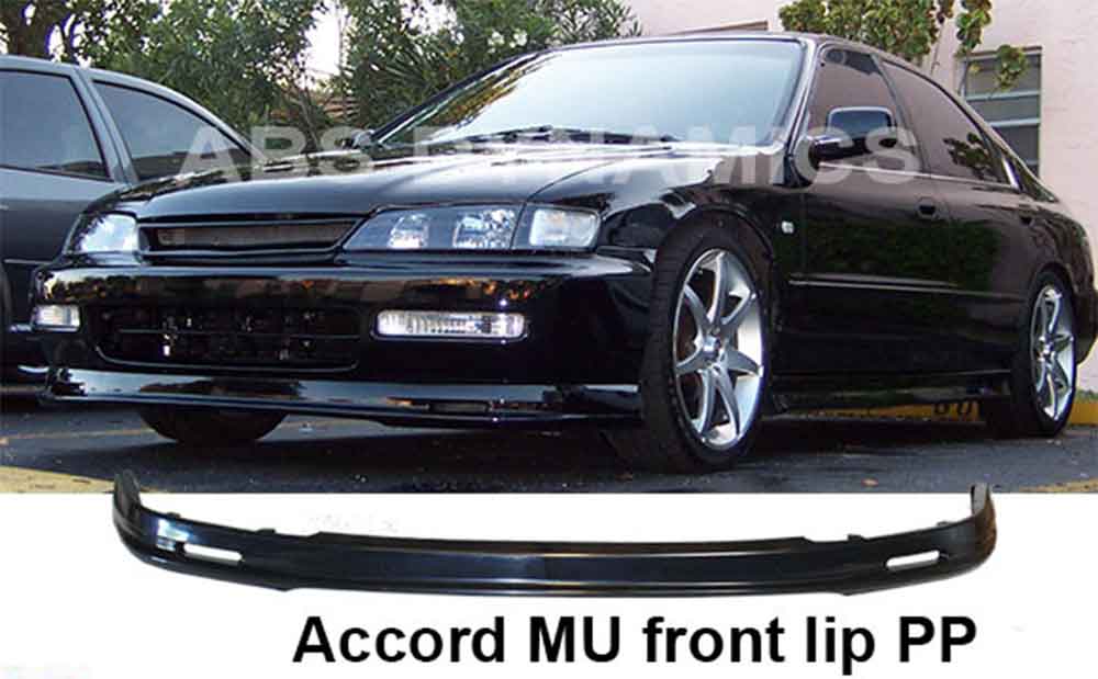 96-97 HONDA ACCORD 2/4DR MUGEN STYLE FRONT LIP PP INJECTION