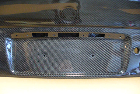2000-2006 BMW E46 2DR/M3 CONVERTIBLE CSL STYLE CARBON FIBER TRUNK LID BOOTH