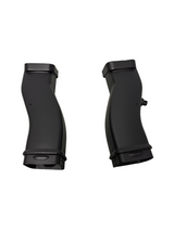 84-91 BMW E30 MTECH 2 FRONT BUMPER AIR DUCT PIPES 2PCS PLASTIC BLACK