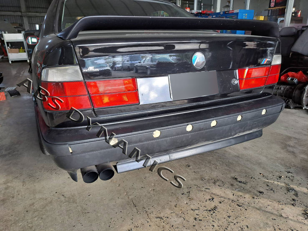 88-97 BMW E34 5-SERIES MTECH REAR BUMPER COVER PLASTIC PP UNPAINT – ABS ...