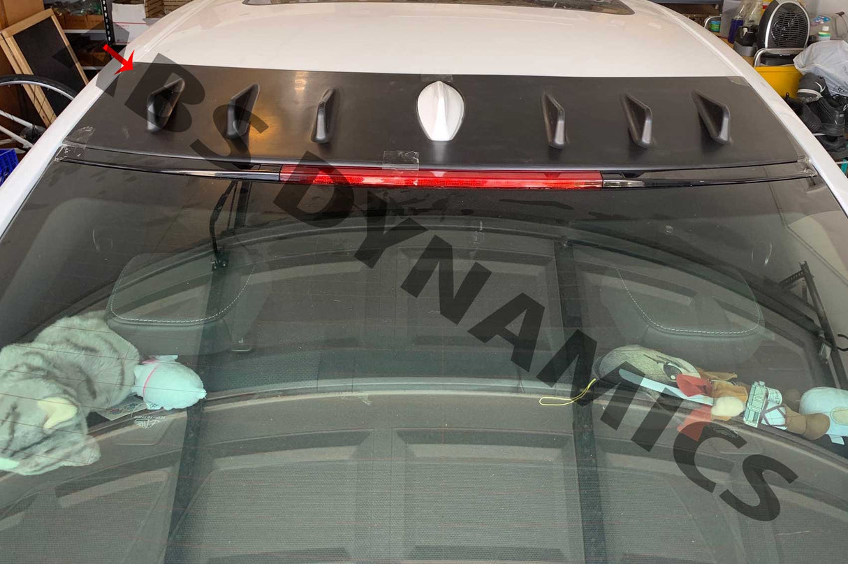 15-20 LEXUS RC200T/RC300/RC350 / RC F MATTE BLACK ROOF FIN VORTEX GENERATOR SPOILER